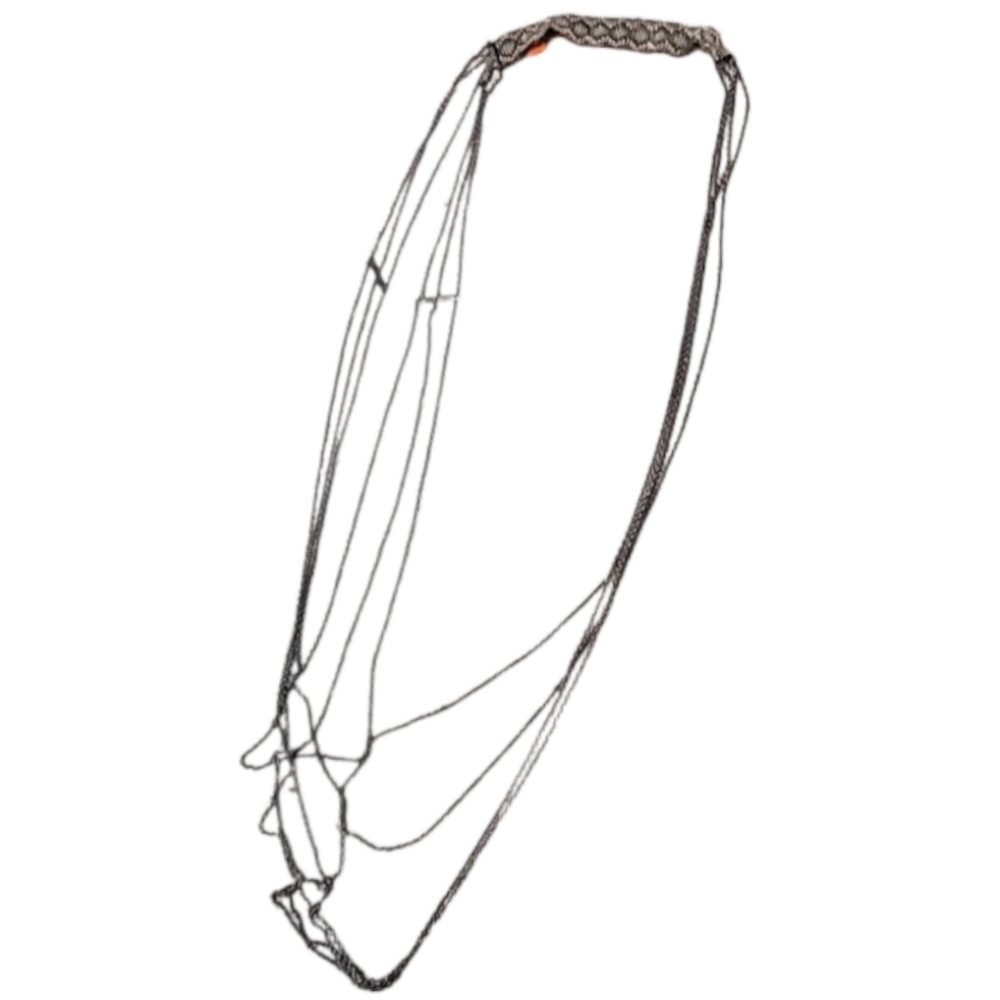 Chan Luu Unique Metal and Beaded Long Layered Necklace